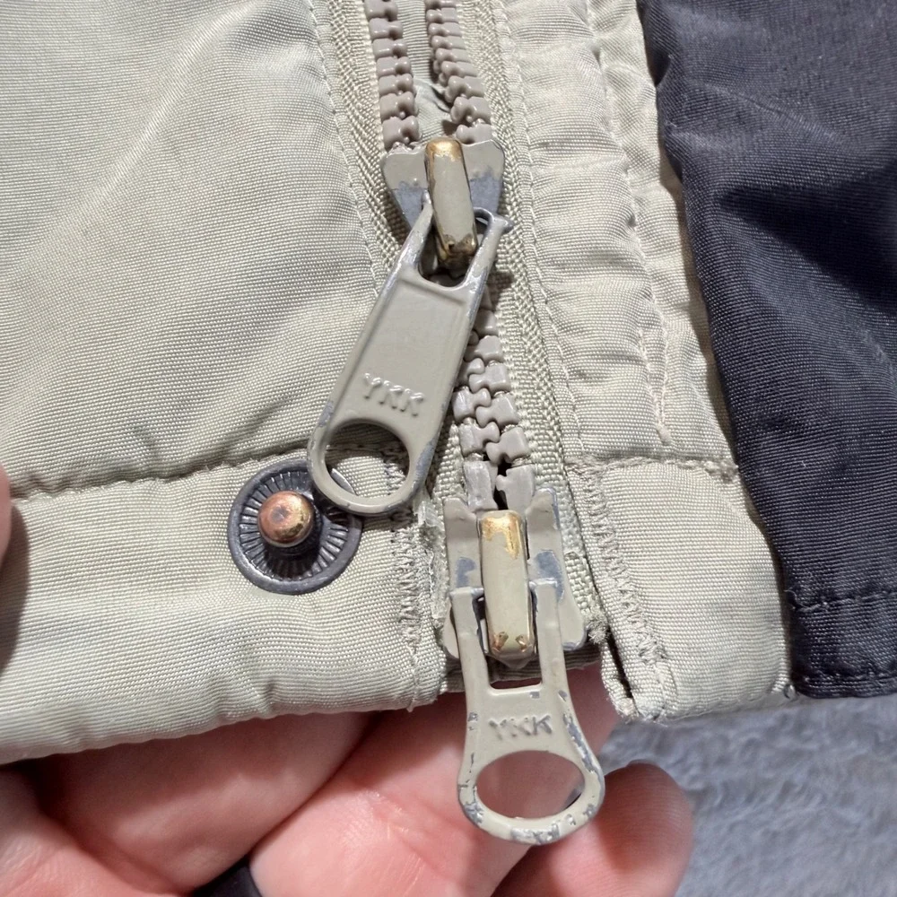 Columbia‎ Sportswear Company Men's Insulated Winter Jacket Size M Sage Tan Vtg